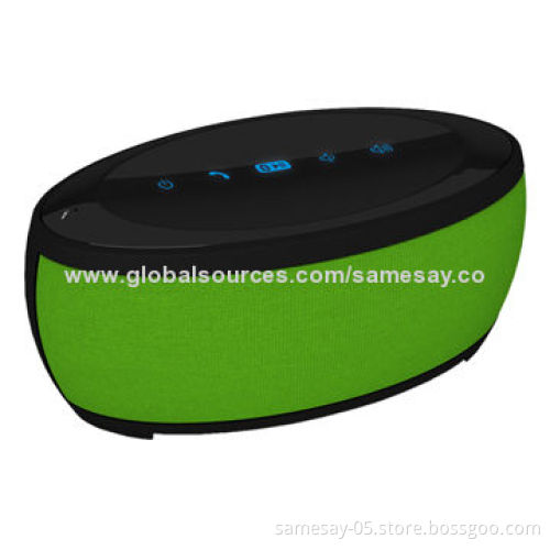 Wireless Bluetooth Portable Stereo Speaker, Aux-in, 1,600mAh/3.7V Battery Capacity